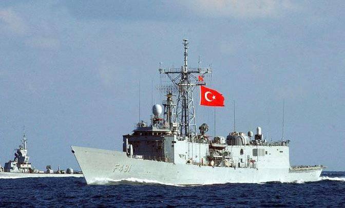 Соотношение сил ВМФ Турции и Черноморского флота России