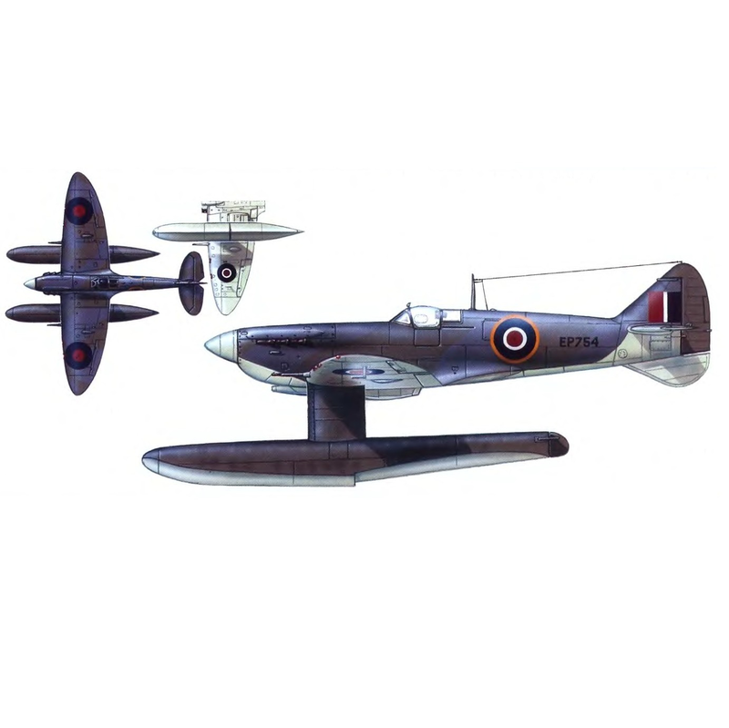 Гидросамолеты-истребители Supermarine Spitfire Mk.V & Spitfire Floatplane Mk.IX. Великобритания