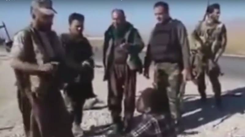 Курдские ополченцы поймали игиловского лазутчика