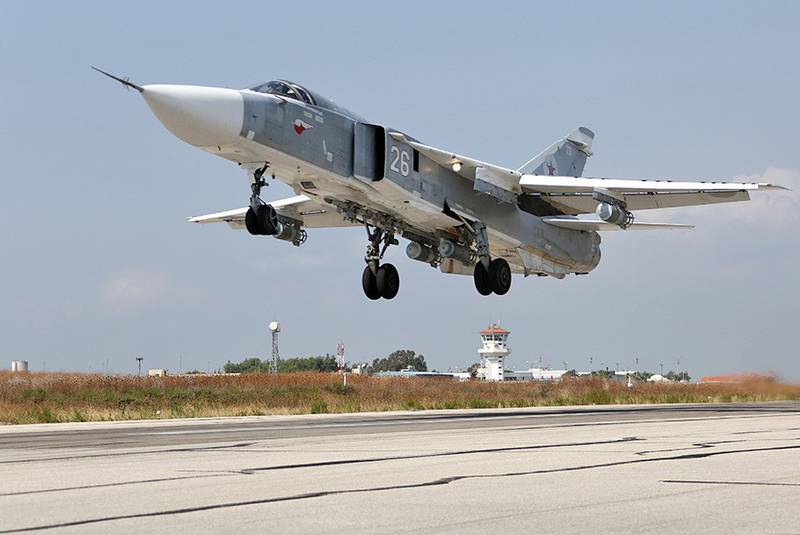 Самолеты ВКС РФ возвращаются с очередного боевого задания в Сирии