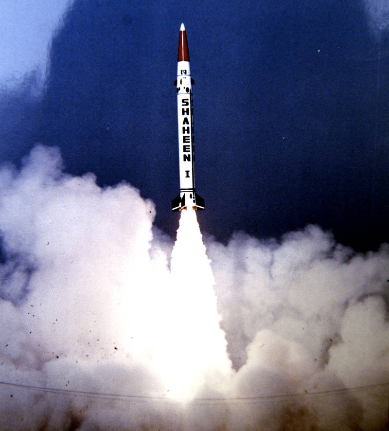 Пакистан завершил тест баллистической ракеты «Шахин-1-А»