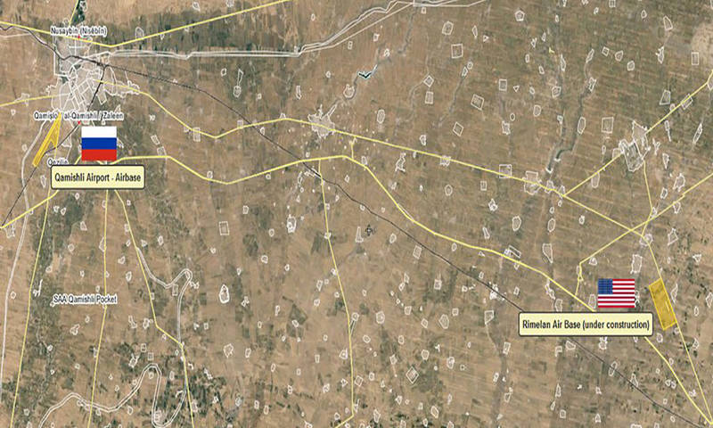 Новая российская военная база в Сирии. До Турции 30 км