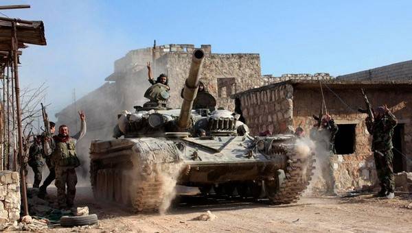 Сирийская армия окружает террористов ИГИЛ в восточном Алеппо