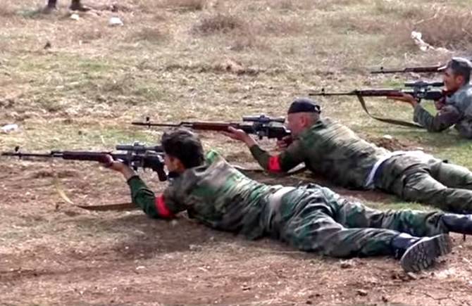 Сирийцы опубликовали видео обучения снайперов российскими инструкторами