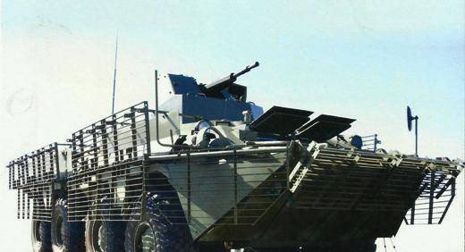 В Сирии российским БТР-82А необходимо усилить защиту