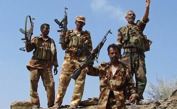 Пять саудовских морских пехотинцев  уничтожены в Йемене