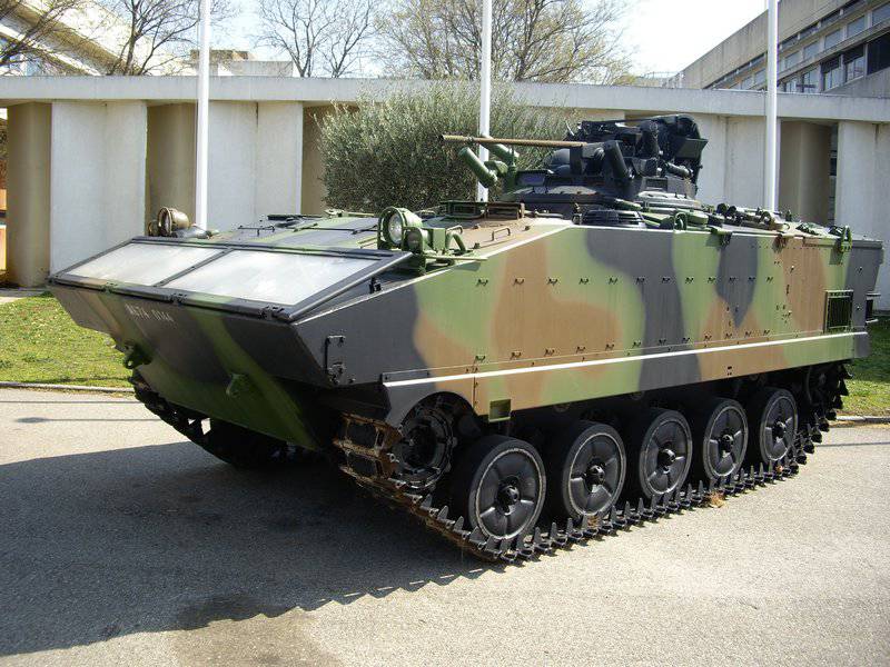 Французская боевая машина пехоты AMX-10P