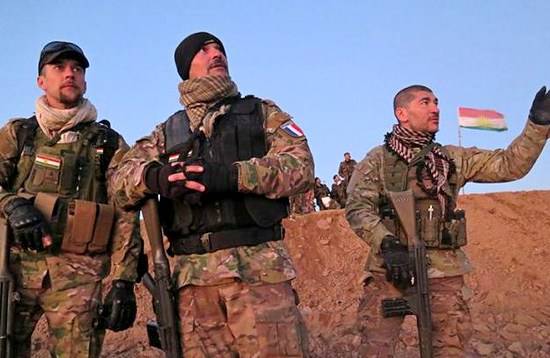 Французские добровольцы воюют на стороне курдов против ИГИЛ