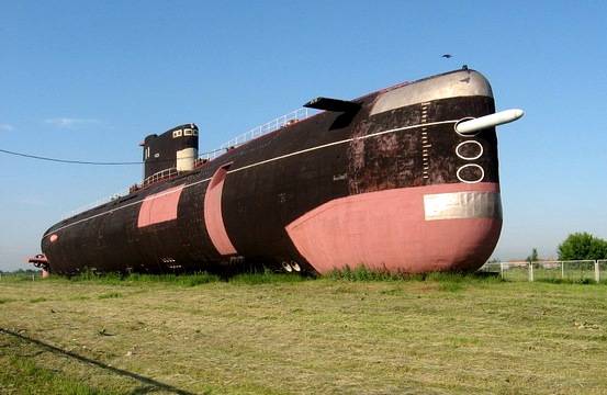 Подводные лодки в степях Украины