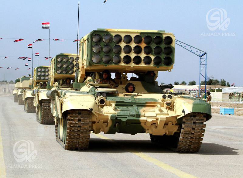 После Сирии и Ирака, Армения решила обзавестись "истребителем террористов" - ТОС-1А "Солнцепек"
