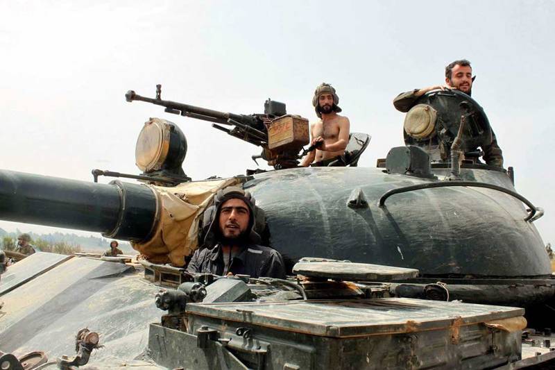 Армия Сирии продолжает наступление на ИГИЛ