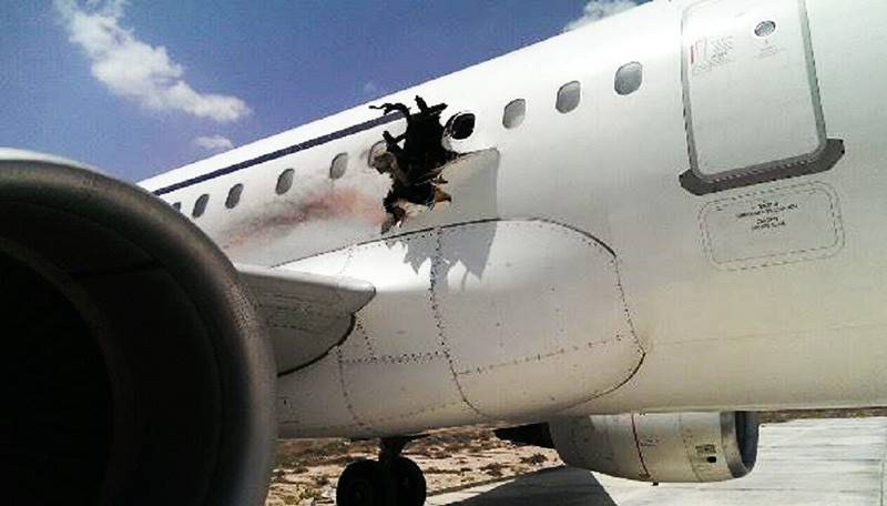 Бомба в сомалийском самолете предназначалась для Турции