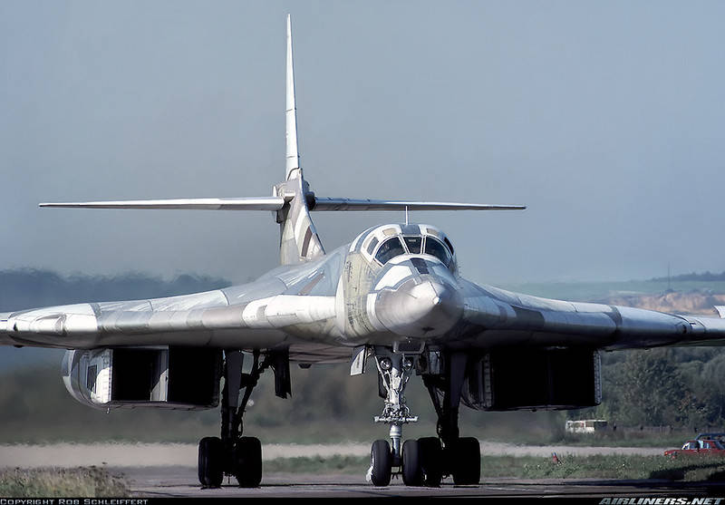 Ту-160 на испытательных полетах