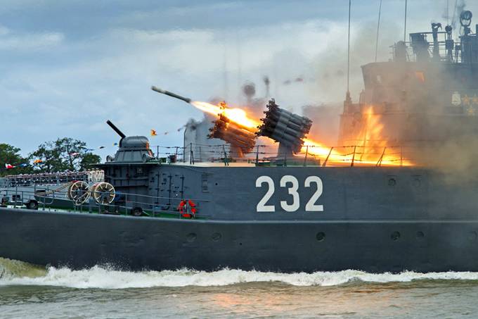 Мощь Балтийского флота России