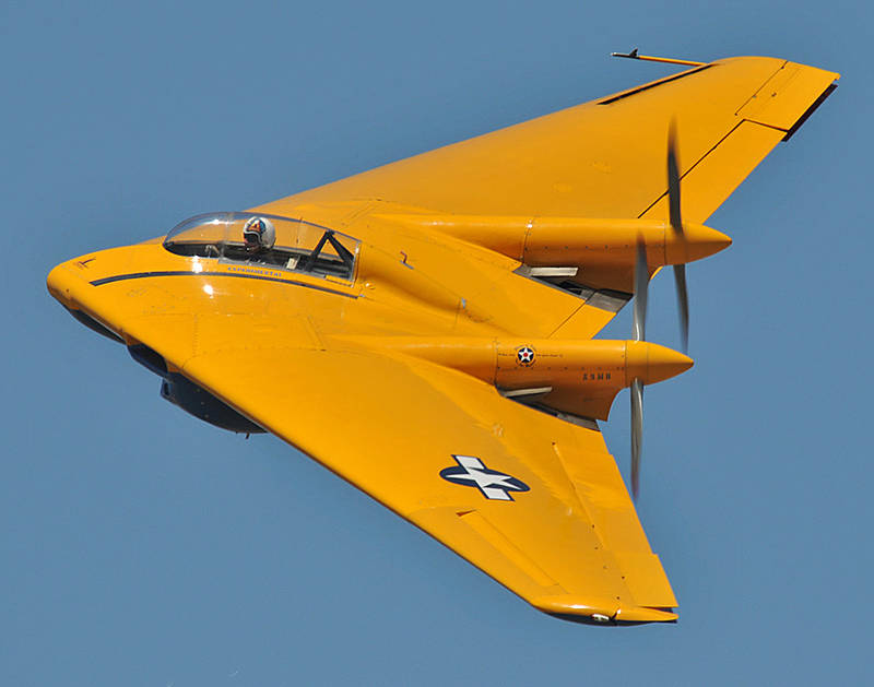 Экспериментальный самолет «летающего крыла» Northrop N9M