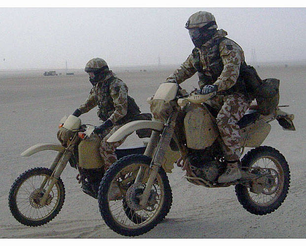 Армейский бесшумный мотоцикл Zero MMX для проведения спецопераций