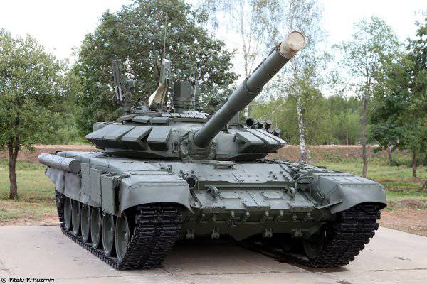 Контракт на модернизацию 154 танков до уровня Т-72Б3 с дополнительной защитой