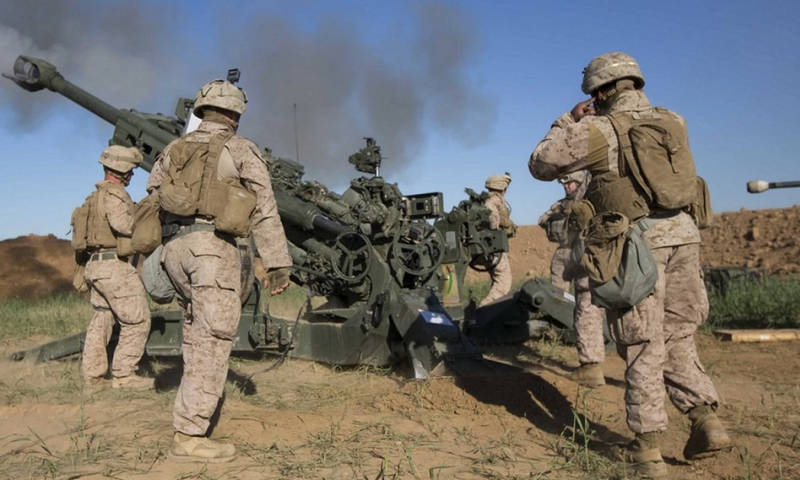 Секретная база американской артиллерии в Ираке