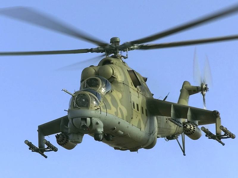 Летающая боевая машина пехоты - многоцелевой ударный вертолет Ми-35