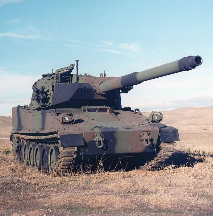 Опытный легкий авиадесантный танк M8 AGS