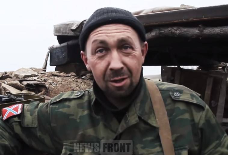 Боец армии Новороссии о ситуации в районе Светлодарска
