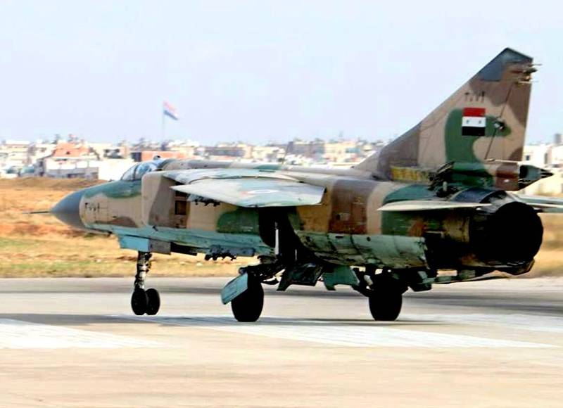 ВВС Сирии начали использовать аэродром Пальмиры