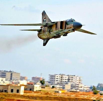 ВВС Сирии разгромили колонну ИГ на севере от Пальмиры