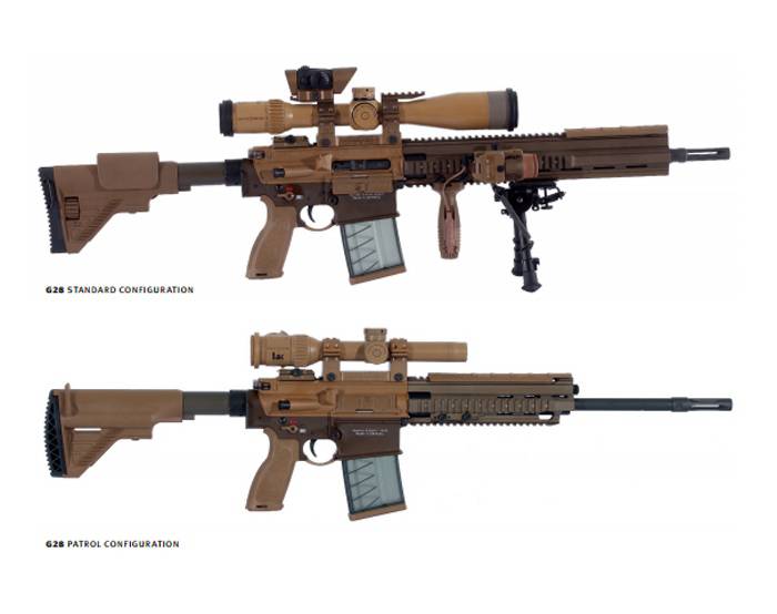 Компания H&K будет поставлять винтовки для американских снайперов