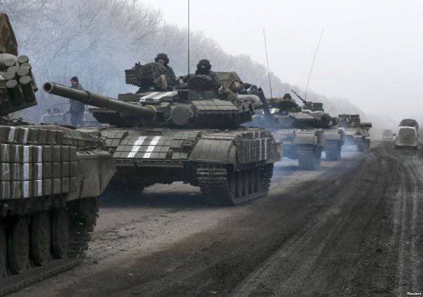 К Донецку идут танки, линия фронта всё ближе