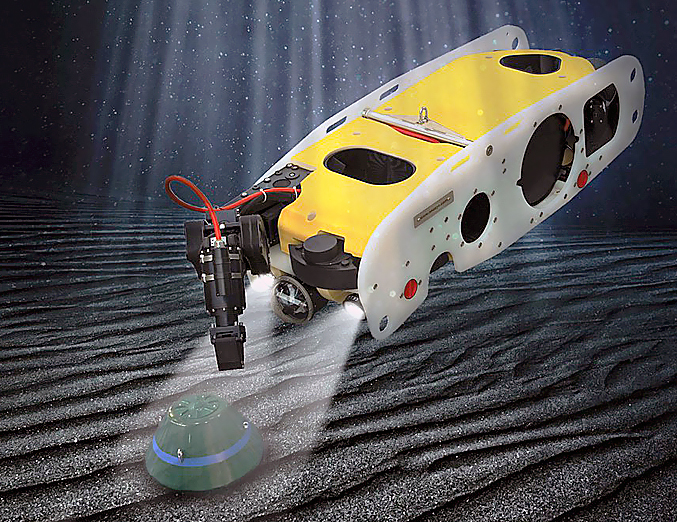 Подводный робот сапер «Sea Wasp»