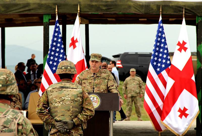 В Грузию снова приезжают военные из США и Великобритании