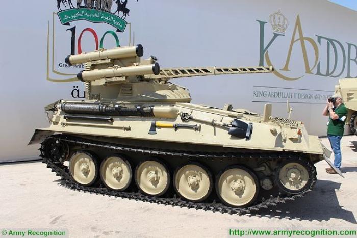 Украинско–иорданская модернизация лёгких танков семейства CVRT
