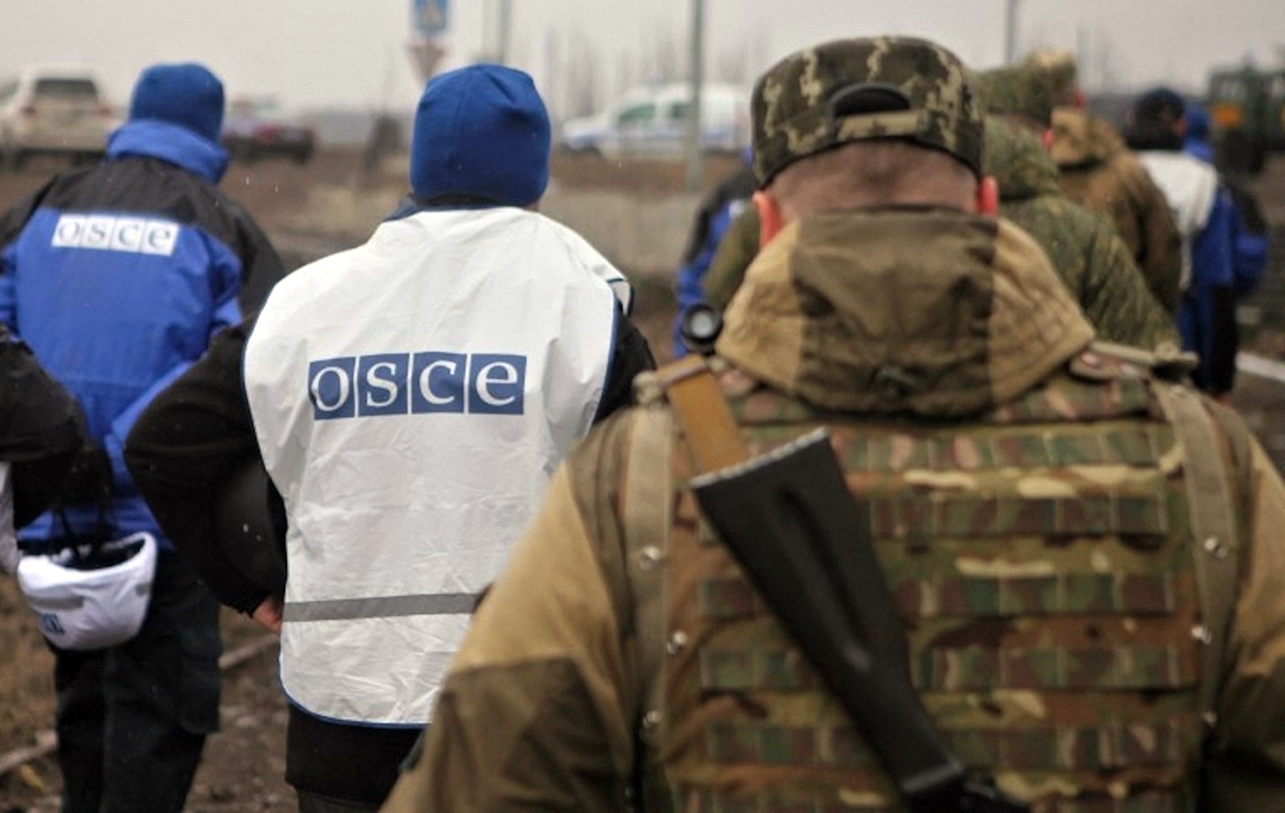 ОБСЕ и СЦКК попали под снайперский огонь ВСУ под Авдеевкой