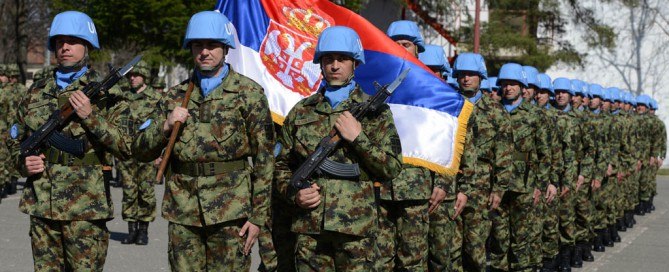 Миротворческий контингент Сербии отправился в Ливан