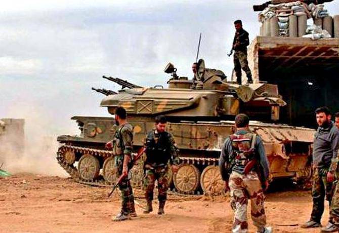 Сирийская Армия контратаковала боевиков в Дейр-эз-Зоре