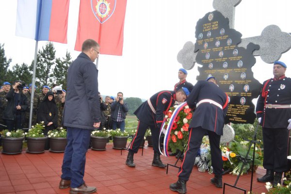 В Сербии почтили память погибших в Косово бойцов жандармерии