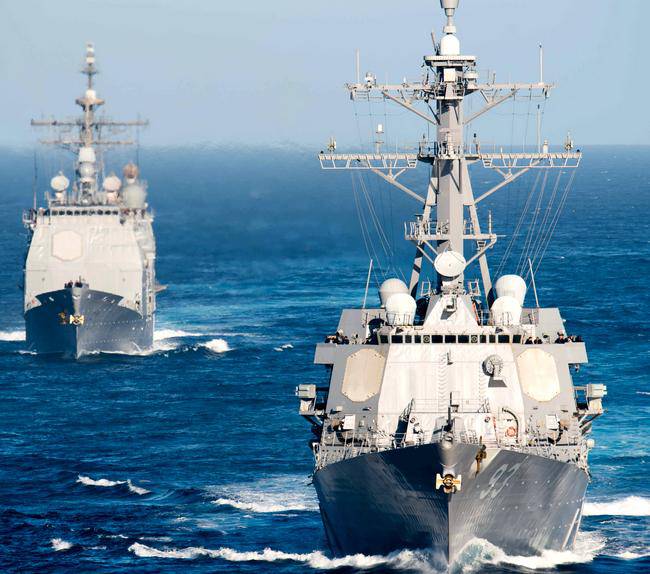 Действия ВМС США разгневали Китай