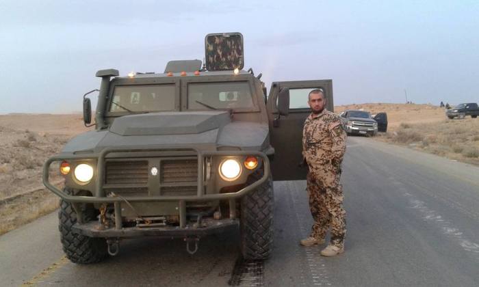 Сирийцы очень довольны российскими бронеавтомобилями "Тиграми"