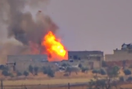 Во взорвавшемся сирийском Т-72, возможно, был иранский экипаж