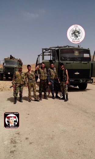 Сирийский спецназ получил новые "МАЗы"