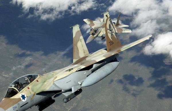 Авиаудары ВВС Израиля по территории Сирии и ответ ПВО САР
