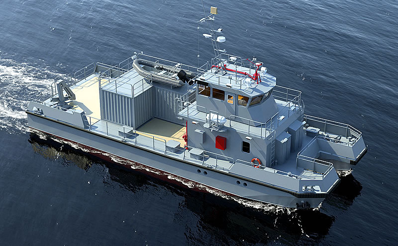 ВМФ РФ получит три катера - катамарана проекта 23370М к 2018 году