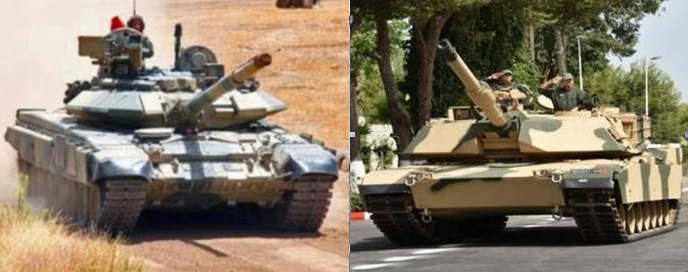 "Танковая битва" в Африке: M1A1SA против Т-90СА