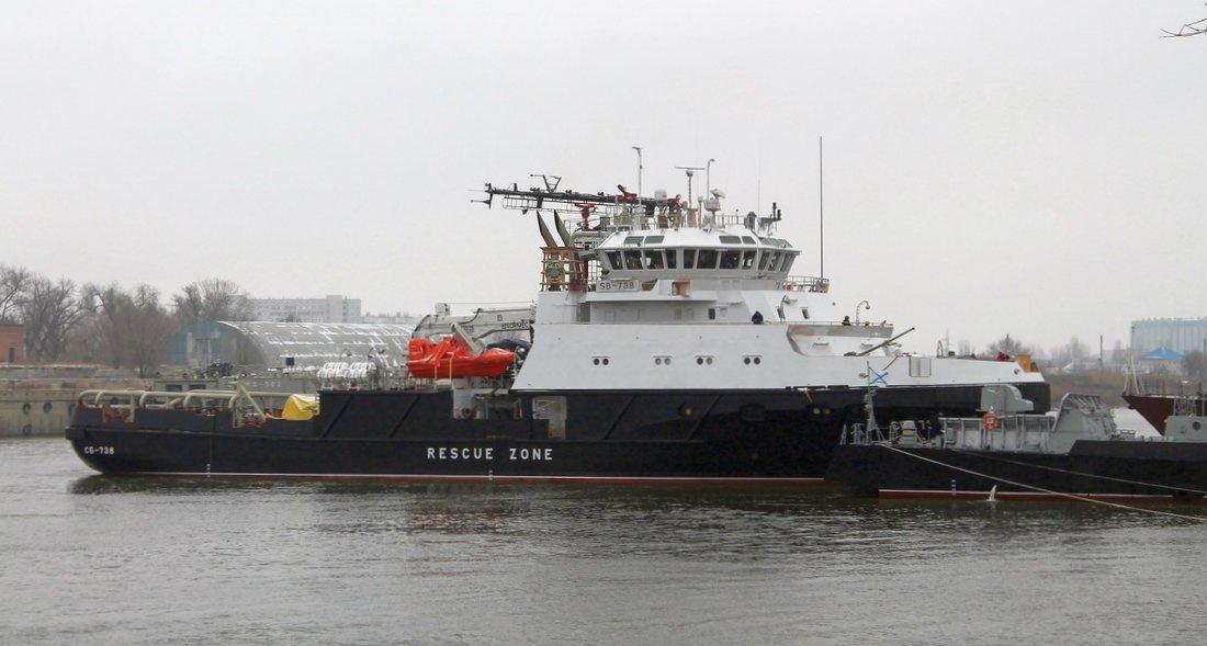 Третье спасательное буксирное судно проекта 22870  примут в состав ВМФ