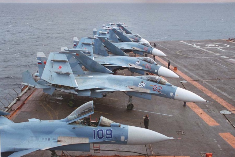 МиГ-29К VS Су-27К. Флагманы российской морской авиации в действии