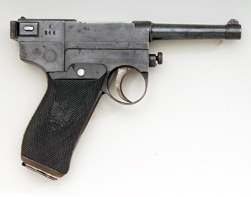 Первый Итальянский автоматический пистолет Glisenti М1910