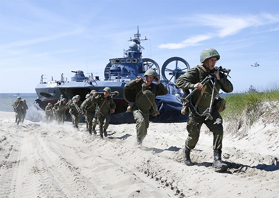 В Калининградскую область пришла военная техника из Китая
