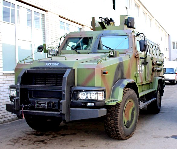 Новый украинский бронеавтомобиль «Козак-5»