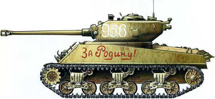 «Шерман» М4А2 на фоне Т-34-76 – достоинства и недостатки