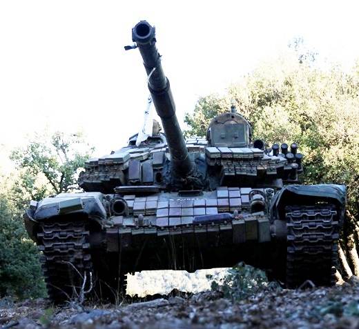 В Сирии продолжает воевать "натовская" модернизация Т-72